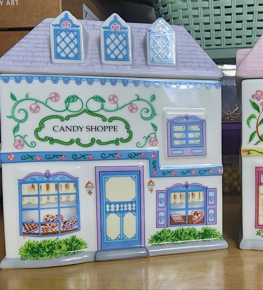 Lenox Village Candy Shoppe Canister